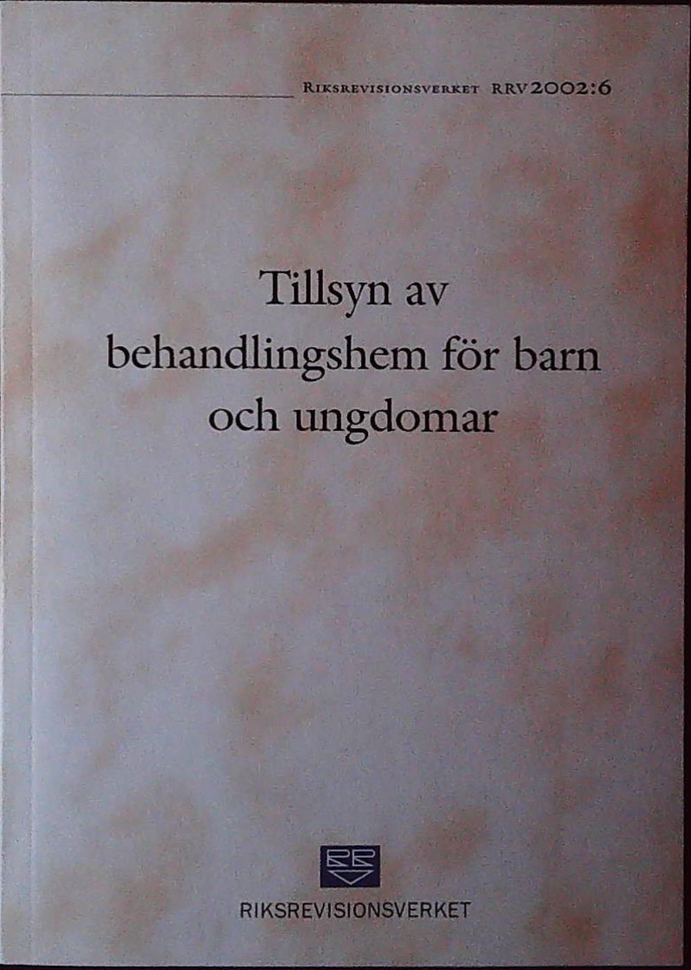 20230326095932262 Tillsyn av behandlingshem for barn och ungdomar