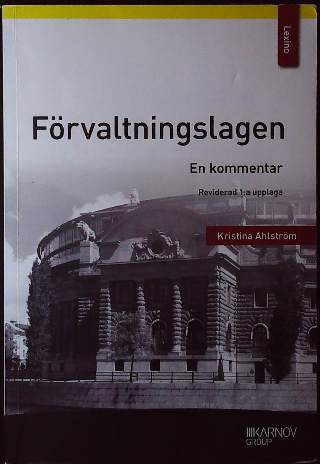 9789176106785 Forvaltningslagen kristina ahlstrom